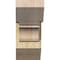 Ekena Millwork Olympic Slat Rough Sawn Bracket w/ Offset Brace, Douglas Fir, 8"W x 18"D x 18"H BKT0806X18X18OLY06RDF - alternate 4